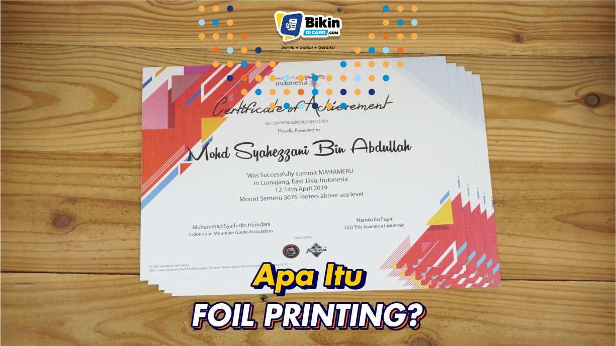 Apa Itu Foil Printing? Ini Manfaat, Jenis, dan Contohnya