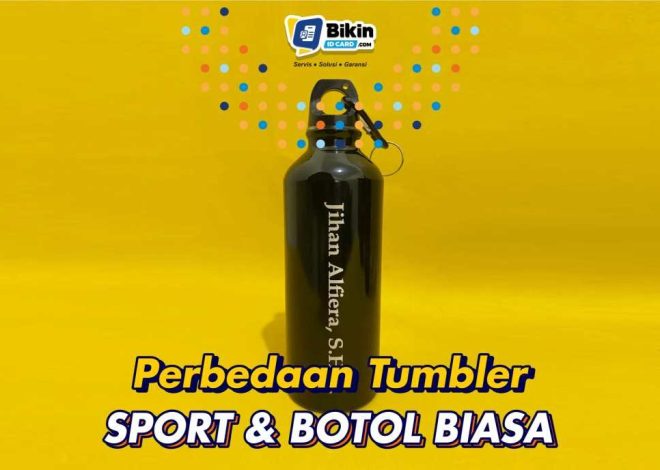 5 Perbedaan Tumbler Sport dan Botol Minum Biasa